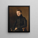 Toussaint Lemaistre 1807-1888 - Jean-Baptiste-Camille Corot — ingelijst kunstwerk aan de muur