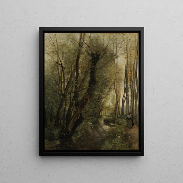 JeanBaptisteCamille Corot - Un ruisseau environs de Beauvais.webp