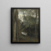 Een beekje onder bos - Jean-Baptiste-Camille Corot — ingelijst kunstwerk aan de muur