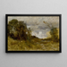 Vallée solitaire - Jean-Baptiste-Camille Corot — ingelijst kunstwerk aan de muur