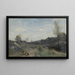 Ontgonnen valleien - Jean-Baptiste-Camille Corot — ingelijst kunstwerk aan de muur