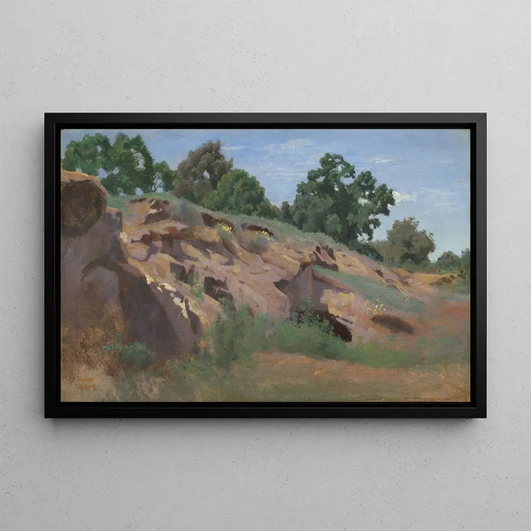 JeanBaptisteCamille Corot - Versant rocheux.webp