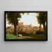 Vue des jardins Farnèse, Rome - Jean-Baptiste-Camille Corot — ingelijst kunstwerk aan de muur