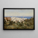 Vue van Genua - Jean-Baptiste-Camille Corot — ingelijst kunstwerk aan de muur