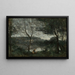 Ville-d'Avray - Jean-Baptiste-Camille Corot — ingelijst kunstwerk aan de muur
