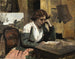 Vrouw lezend in het atelier - Jean-Baptiste-Camille Corot — weergave van het kunstwerk