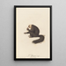 L'Yarqué - Jean-Baptiste Audebert — framed artwork on a wall