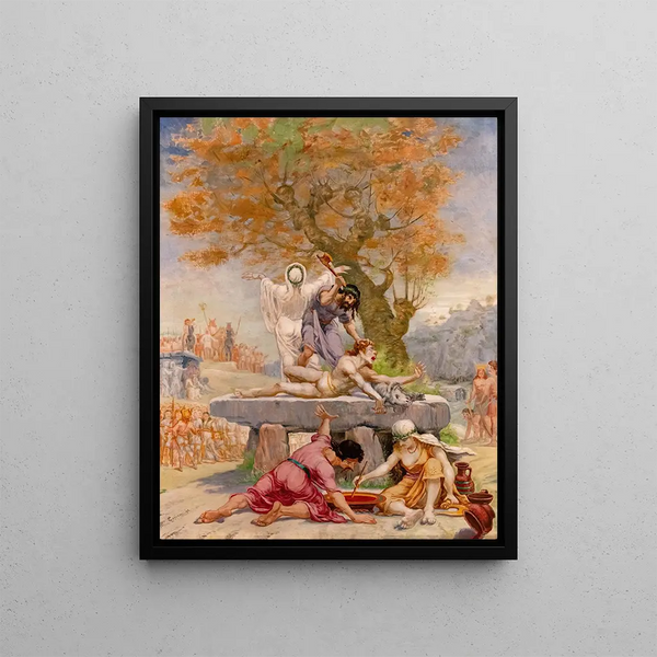 JeanBaptiste Cariven - Sacrifice on a dolmen.webp