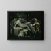 Schets van een bevallingsscène - Jean-Baptiste Carpeaux — ingelijst kunstwerk aan de muur