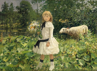 JeanBaptiste Degreef - Miss Strobbe in a Park.webp