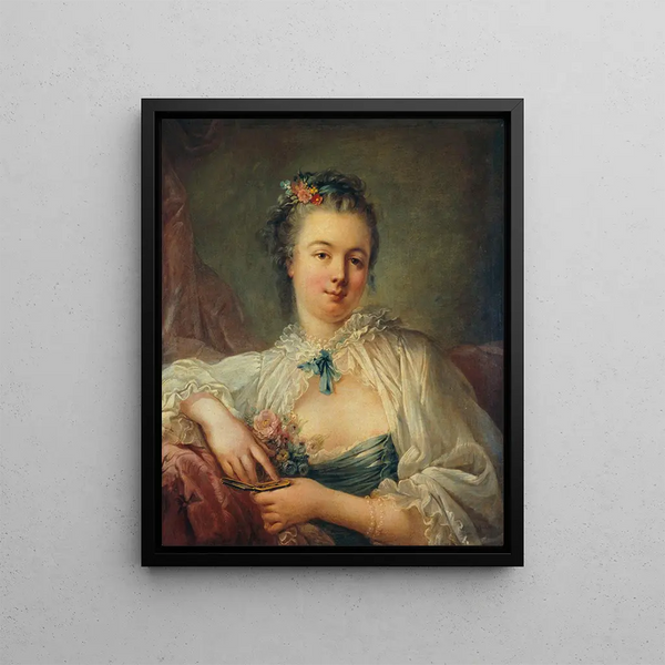 JeanBaptiste Deshays - Portrait prsum de JeanneElisabethVictoire Deshays pouse de lartiste.webp