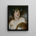 Bacchante - Jean-Baptiste Greuze — ingelijst kunstwerk aan de muur