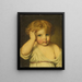 Portret van een kind - Jean-Baptiste Greuze — ingelijst kunstwerk aan de muur