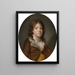 Portret van een jongen die soms wordt verondersteld Louis-Charles, hertog van Normandië, dauphin van Frankrijk, voor te stellen - Jean-Baptiste Greuze — ingelijst kunstwerk aan de muur