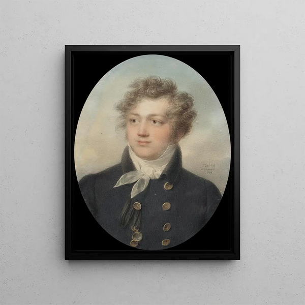 JeanBaptiste Isabey - Portrait of a Man possibly Alexander I Emperor of Russia.webp