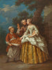 De handelaar in warme dranken - Jean-Baptiste Lebel — weergave van het kunstwerk