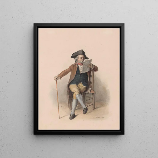 JeanBaptiste Madou - Lezende man.webp