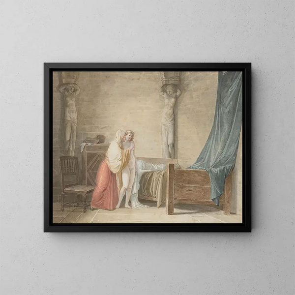 De Laatste Adviezen - Jean-Baptiste Mallet — ingelijst kunstwerk aan de muur