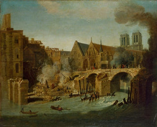 JeanBaptiste Oudry - Le PetitPont aprs lincendie de 1718.webp