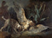 van een Epagneul die een roerdomp vangt - Jean-Baptiste Oudry — weergave van het kunstwerk