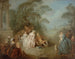 Rassemblement dans un parc - Jean-Baptiste Pater — weergave van het kunstwerk