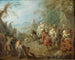 Kampement - Jean-Baptiste Pater — weergave van het kunstwerk