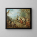 Kampement - Jean-Baptiste Pater — ingelijst kunstwerk aan de muur