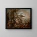 Joies de la vie des soldats - Jean-Baptiste Pater — ingelijst kunstwerk aan de muur