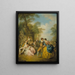 La Danse, The Dance - Jean-Baptiste Pater — ingelijst kunstwerk aan de muur