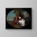 De muizenjager - Jean-Baptiste Pater — ingelijst kunstwerk aan de muur