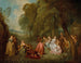 Les divertissements champêtres - Jean-Baptiste Pater — weergave van het kunstwerk