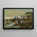 Champigny december 1870 - Jean-Baptiste Édouard Detaille — ingelijst kunstwerk aan de muur