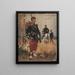 Militaire - Jean-Baptiste Édouard Detaille — ingelijst kunstwerk aan de muur