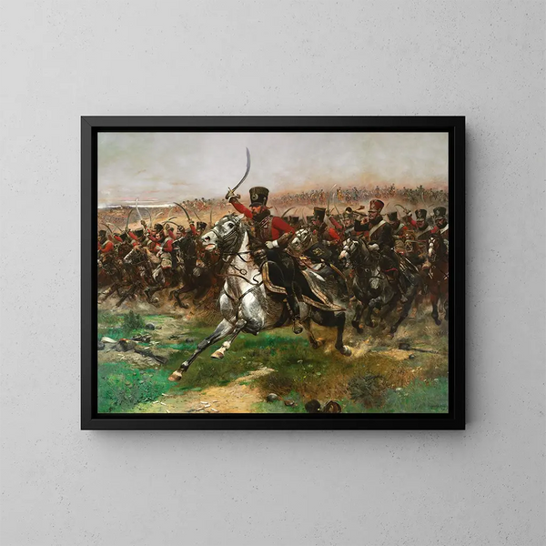Leve de Keizer - Jean-Baptiste Édouard Detaille — ingelijst kunstwerk aan de muur