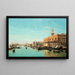 van het Palazzo dei Dogi en het San Marco plein, Venetië - Jean-Baptiste van Moer — ingelijst kunstwerk aan de muur