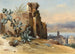 Oude ruïnes bij Messina, Sicilië - Jean-Charles Joseph Rémond — weergave van het kunstwerk