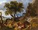 De Dood van Hippolyte - Jean-Charles Joseph Rémond — weergave van het kunstwerk