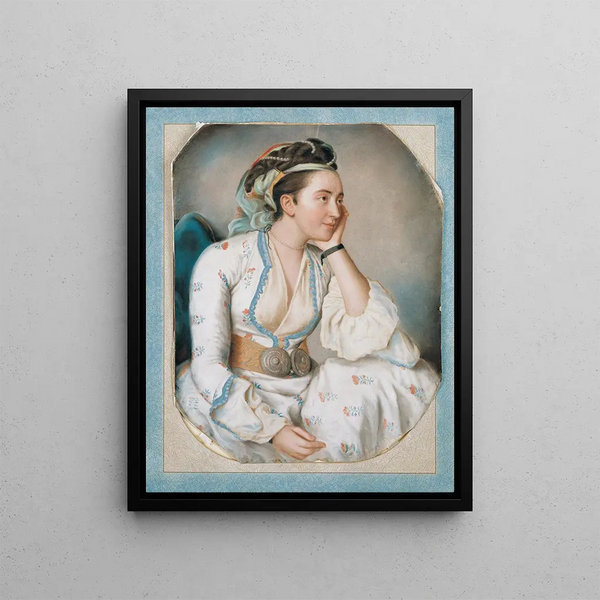 JeanEtienne Liotard - A Woman in Turkish Dress.webp