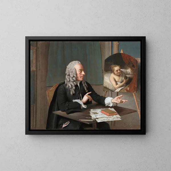 François Tronchin - Jean-Étienne Liotard — ingelijst kunstwerk aan de muur