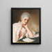 Portret van mevrouw Jacquet - Jean-Étienne Liotard — ingelijst kunstwerk aan de muur