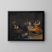 De Dood van Socrates - Jean-François-Pierre Peyron — ingelijst kunstwerk aan de muur