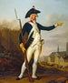 De burger Nau Deville in uniform van de nationale garde - Jean-François Bellier — weergave van het kunstwerk