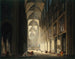 Binnenzicht van Notre-Dame - Jean-François Depelchin — weergave van het kunstwerk