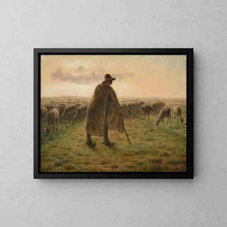 JeanFranois Millet - Berger gardant son troupeau.webp