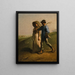 Aller au travail - Jean-François Millet — ingelijst kunstwerk aan de muur