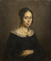 Madame Frigot - Jean-François Millet — weergave van het kunstwerk