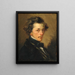 Portret van een anoniem man - Jean-François Millet — ingelijst kunstwerk aan de muur