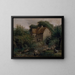 Le Vieux Moulin - Jean-François Millet — ingelijst kunstwerk aan de muur
