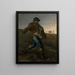 De Zaaier - Jean-François Millet — ingelijst kunstwerk aan de muur