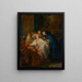 Voor het bal - Jean-François de Troy — ingelijst kunstwerk aan de muur